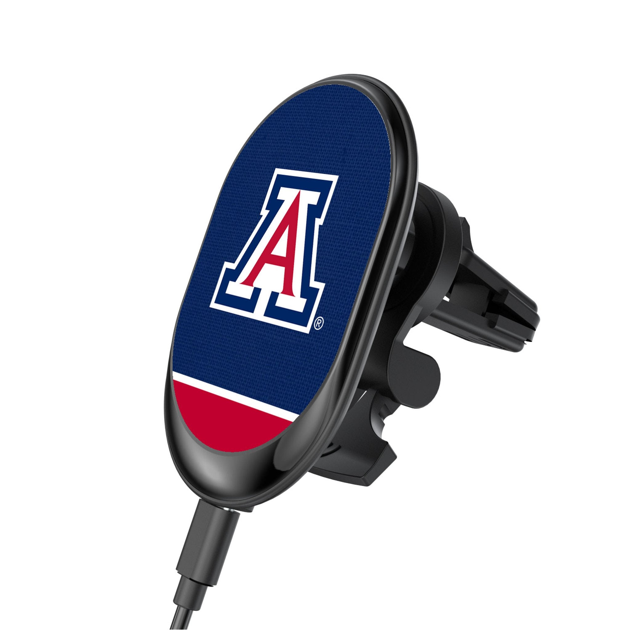 University of Arizona Wildcats Endzone Solid Wireless Mag Car Charger - Sports Gifts, Sports Memorabilia, Sports Collectibles, Fan Shop