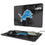 Detroit Lions Monocolor Tilt 15-Watt Wireless Charger and Mouse Pad - Sports Gifts, Sports Memorabilia, Sports Collectibles, Fan Shop