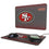 San Francisco 49ers Linen 15-Watt Wireless Charger and Mouse Pad - Sports Gifts, Sports Memorabilia, Sports Collectibles, Fan Shop