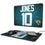Mac Jones Jacksonville Jaguars 10 Game Tactic 15-Watt Wireless Charger and Mouse Pad - Sports Gifts, Sports Memorabilia, Sports Collectibles, Fan Shop
