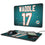 Jaylen Waddle Miami Dolphins 17 Game Tactic 15-Watt Wireless Charger and Mouse Pad - Sports Gifts, Sports Memorabilia, Sports Collectibles, Fan Shop