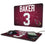 Budda Baker Arizona Cardinals 3 Game Tactic 15-Watt Wireless Charger and Mouse Pad - Sports Gifts, Sports Memorabilia, Sports Collectibles, Fan Shop