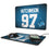 Aidan Hutchinson Detroit Lions 97 Game Tactic 15-Watt Wireless Charger and Mouse Pad - Sports Gifts, Sports Memorabilia, Sports Collectibles, Fan Shop