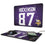 T.J. Hockenson Minnesota Vikings 87 Game Tactic 15-Watt Wireless Charger and Mouse Pad - Sports Gifts, Sports Memorabilia, Sports Collectibles, Fan Shop