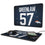Dre Greenlaw Denver Broncos 57 Game Tactic 15-Watt Wireless Charger and Mouse Pad - Sports Gifts, Sports Memorabilia, Sports Collectibles, Fan Shop