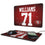 Trent Williams San Francisco 49ers 71 Game Tactic 15-Watt Wireless Charger and Mouse Pad - Sports Gifts, Sports Memorabilia, Sports Collectibles, Fan Shop