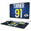 Kobie Turner Los Angeles Rams 91 Game Tactic 15-Watt Wireless Charger and Mouse Pad - Sports Gifts, Sports Memorabilia, Sports Collectibles, Fan Shop