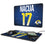 Puka Nacua Los Angeles Rams 17 Game Tactic 15-Watt Wireless Charger and Mouse Pad - Sports Gifts, Sports Memorabilia, Sports Collectibles, Fan Shop