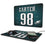 Jalen Carter Philadelphia Eagles 98 Game Tactic 15-Watt Wireless Charger and Mouse Pad - Sports Gifts, Sports Memorabilia, Sports Collectibles, Fan Shop
