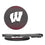 University of Wisconsin Badgers Linen 15-Watt Wireless Charger - Sports Gifts, Sports Memorabilia, Sports Collectibles, Fan Shop