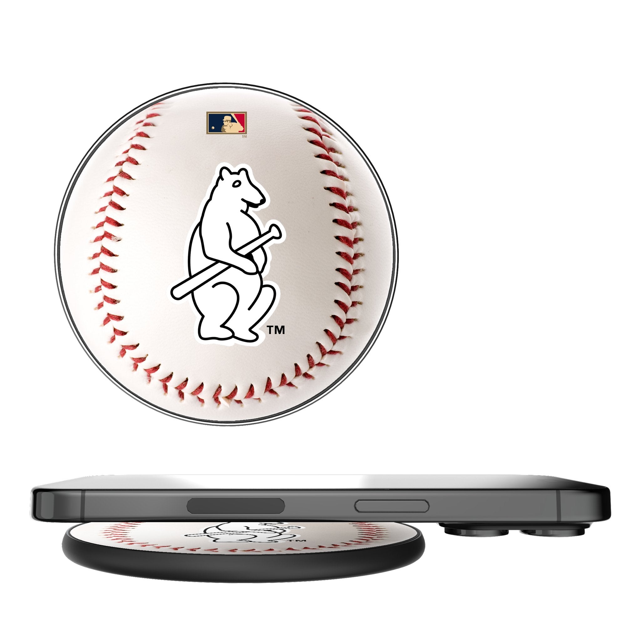 Chicago Cubs 1914 - Cooperstown Collection Baseball 15-Watt Wireless Charger - Sports Gifts, Sports Memorabilia, Sports Collectibles, Fan Shop