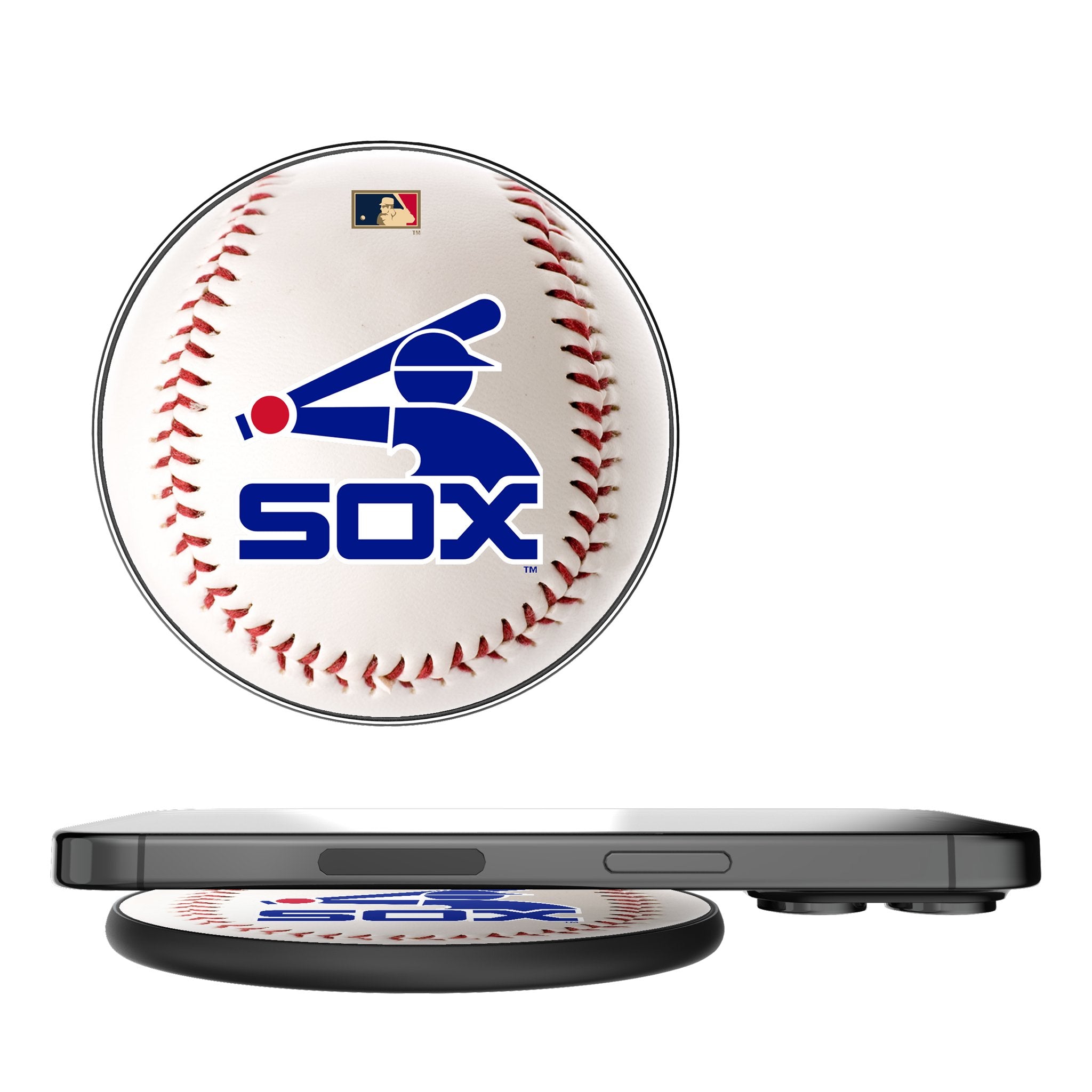 Chicago White Sox 1976-1981 - Cooperstown Collection Baseball 15-Watt Wireless Charger - Sports Gifts, Sports Memorabilia, Sports Collectibles, Fan Shop