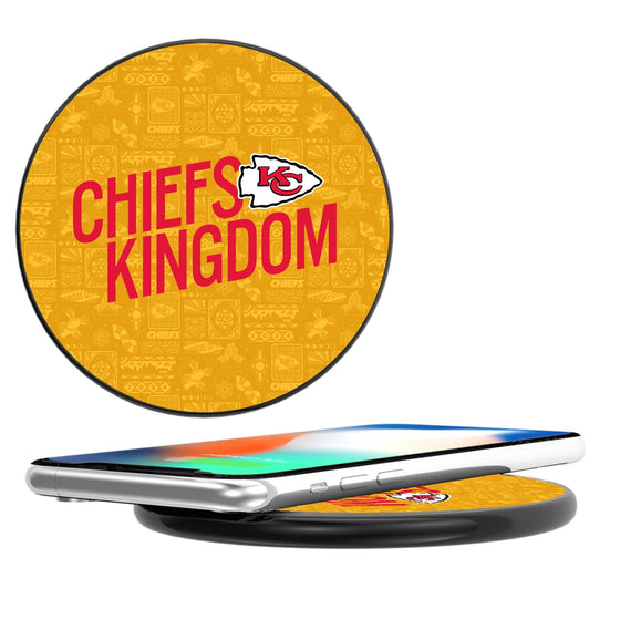 Kansas City Chiefs 2024 Illustrated Limited Edition 15-Watt Wireless Charger-0