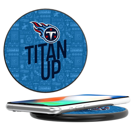 Tennessee Titans 2024 Illustrated Limited Edition 15-Watt Wireless Charger-0