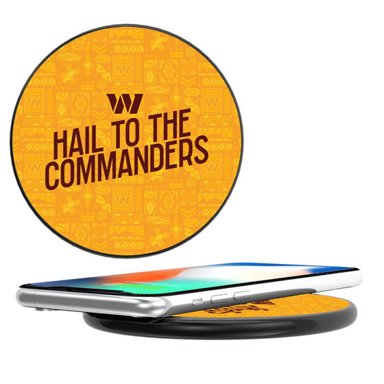 Washington Commanders 2024 Illustrated Limited Edition 15-Watt Wireless Charger-0