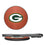 Green Bay Packers Football 15-Watt Wireless Charger - Sports Gifts, Sports Memorabilia, Sports Collectibles, Fan Shop