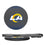 Los Angeles Rams Linen 15-Watt Wireless Charger - Sports Gifts, Sports Memorabilia, Sports Collectibles, Fan Shop