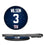 Russell Wilson New York Giants 3 Game Tactic 15-Watt Wireless Charger - Sports Gifts, Sports Memorabilia, Sports Collectibles, Fan Shop