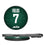 Justin Fields New York Jets 7 Game Tactic 15-Watt Wireless Charger - Sports Gifts, Sports Memorabilia, Sports Collectibles, Fan Shop