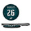 Saquon Barkley Philadelphia Eagles 26 Ready 15-Watt Wireless Charger - Sports Gifts, Sports Memorabilia, Sports Collectibles, Fan Shop