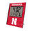University of Nebraska Huskers Block N Hatch Wall Clock - Sports Gifts, Sports Memorabilia, Sports Collectibles, Fan Shop