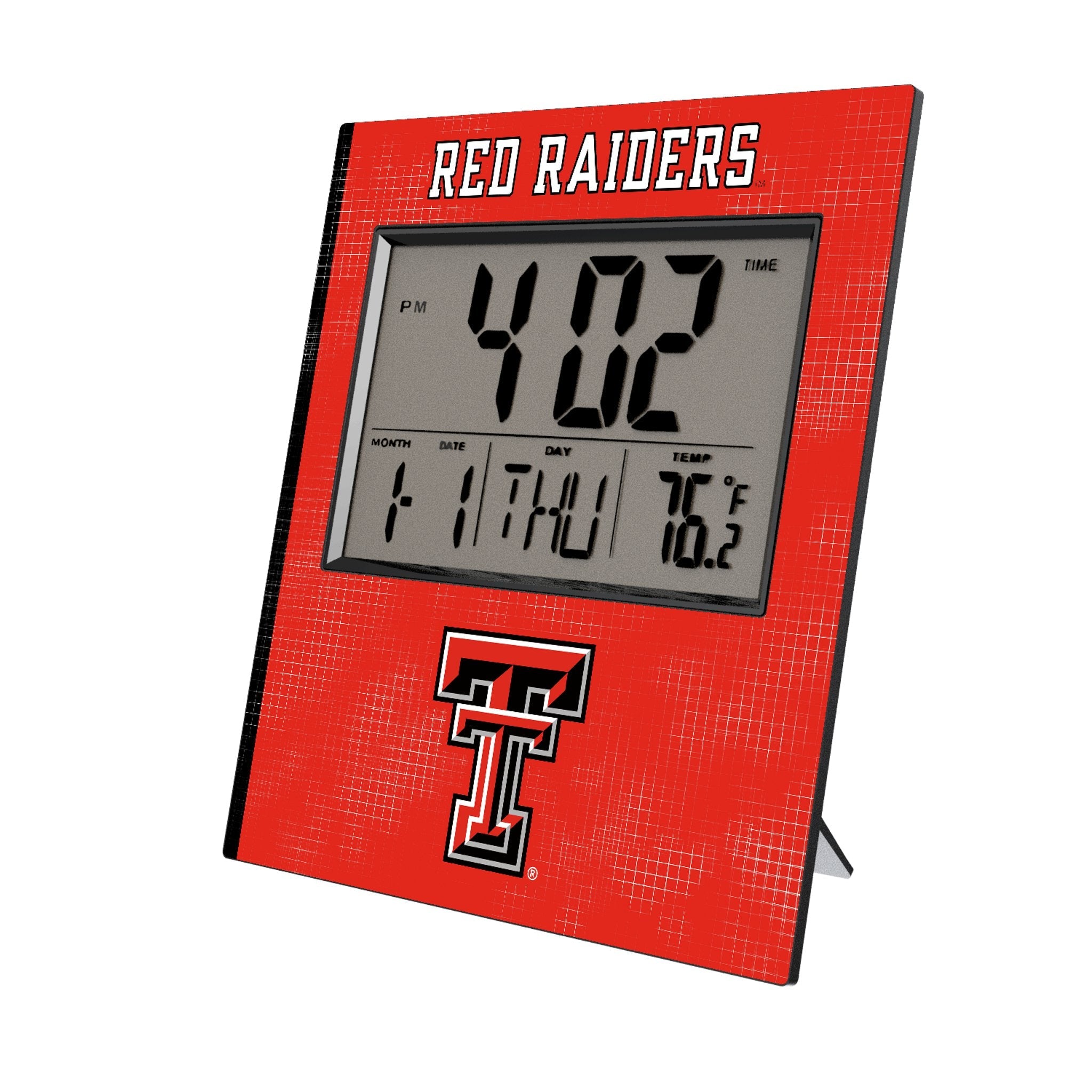 Texas Tech Red Raiders Hatch Wall Clock - Sports Gifts, Sports Memorabilia, Sports Collectibles, Fan Shop