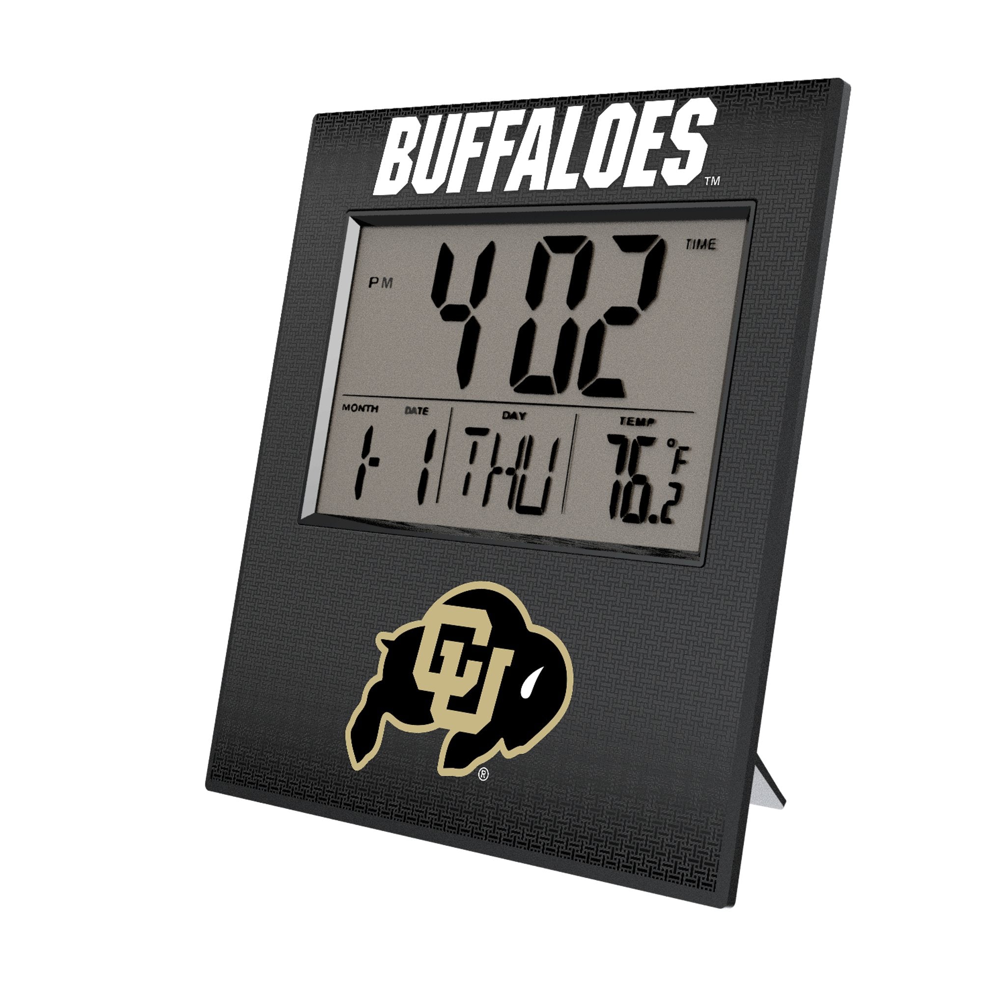 University of Colorado Buffaloes Linen Wall Clock - Sports Gifts, Sports Memorabilia, Sports Collectibles, Fan Shop