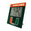 University of Miami Hurricanes Color Block Wall Clock - Sports Gifts, Sports Memorabilia, Sports Collectibles, Fan Shop