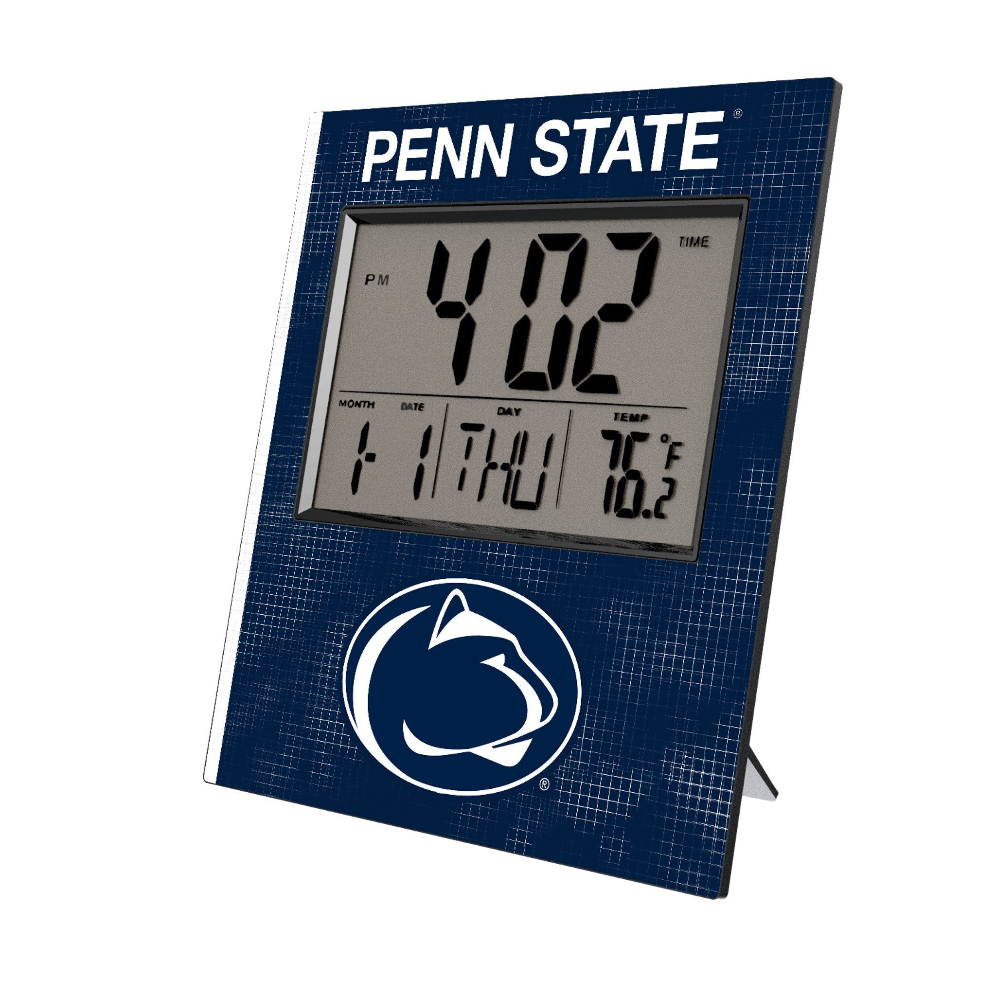 Pennsylvania State University Nittany Lions Hatch Wall Clock - Sports Gifts, Sports Memorabilia, Sports Collectibles, Fan Shop