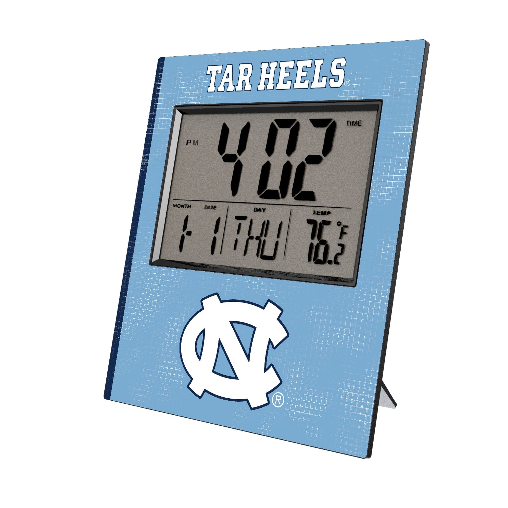 University of North Carolina Tar Heels Hatch Wall Clock - Sports Gifts, Sports Memorabilia, Sports Collectibles, Fan Shop