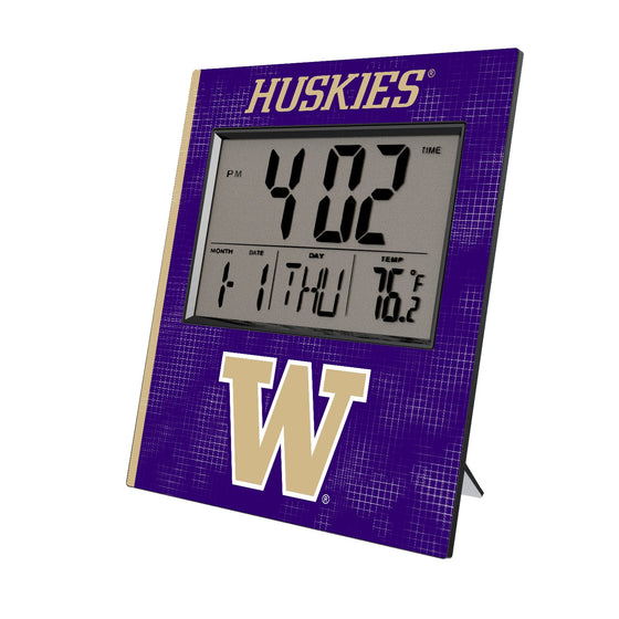 University of Washington Huskies Hatch Wall Clock - Sports Gifts, Sports Memorabilia, Sports Collectibles, Fan Shop
