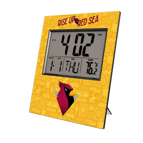 Arizona Cardinals 2024 Illustrated Limited Edition Wall Clock-0