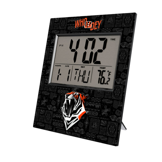 Cincinnati Bengals 2024 Illustrated Limited Edition Wall Clock-0