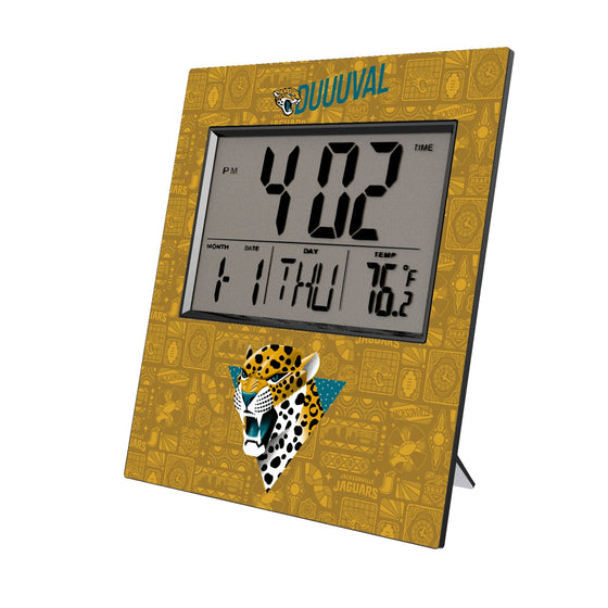 Jacksonville Jaguars 2024 Illustrated Limited Edition Wall Clock-0