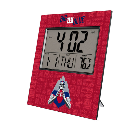 New York Giants 2024 Illustrated Limited Edition Wall Clock-0