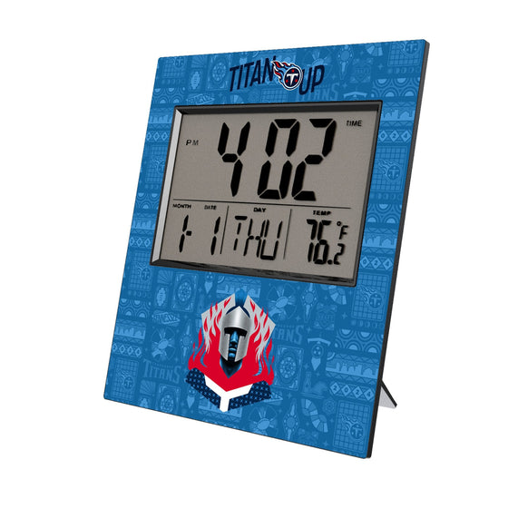Tennessee Titans 2024 Illustrated Limited Edition Wall Clock-0