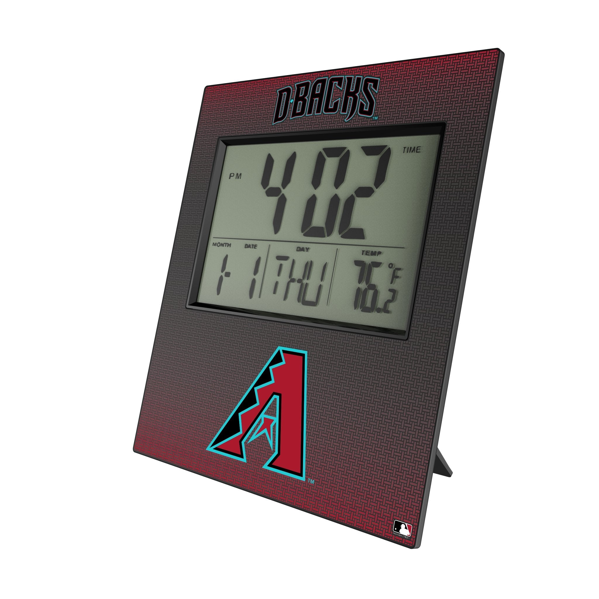Arizona Diamondbacks Linen Wall Clock - Sports Gifts, Sports Memorabilia, Sports Collectibles, Fan Shop