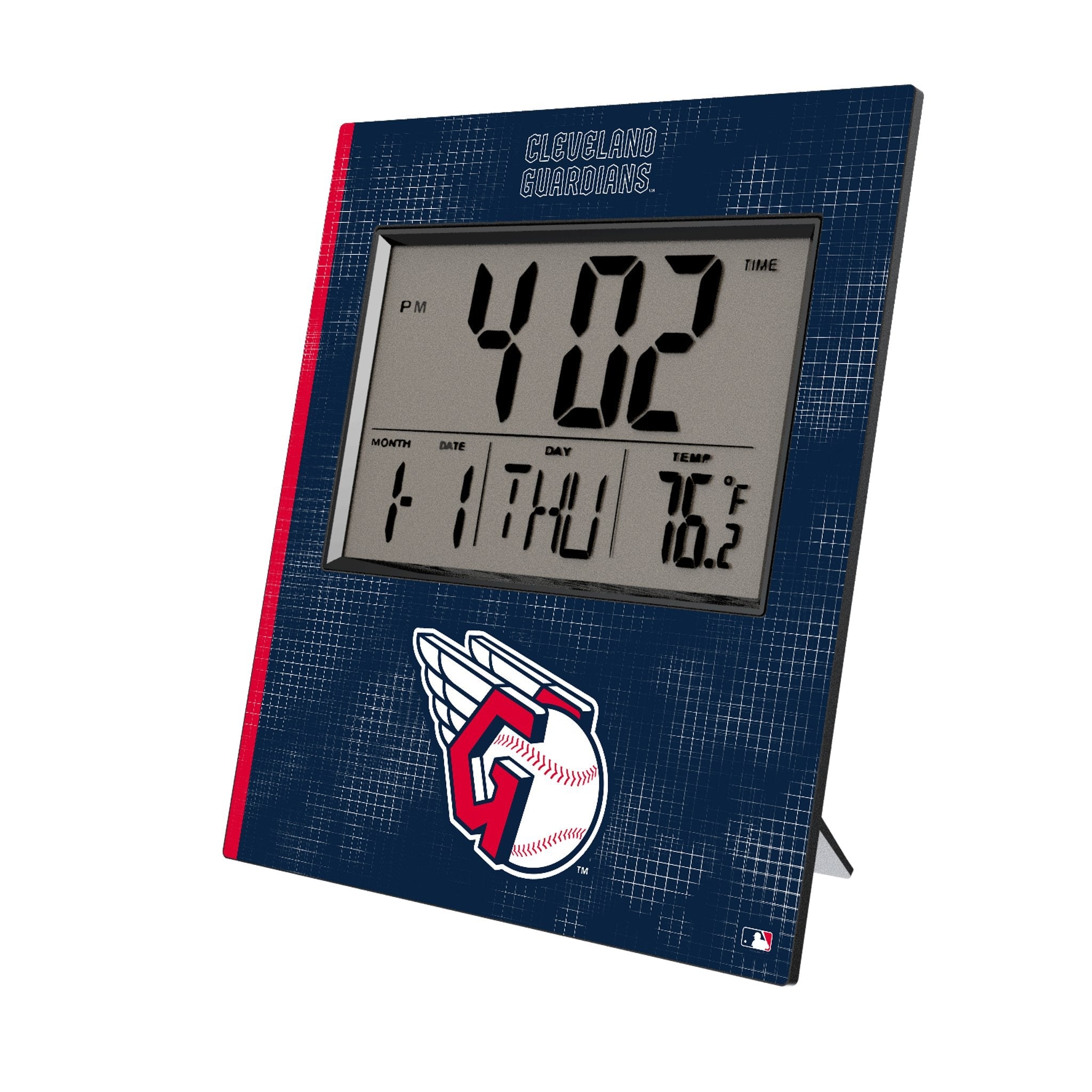 Cleveland Guardians Hatch Wall Clock - Sports Gifts, Sports Memorabilia, Sports Collectibles, Fan Shop