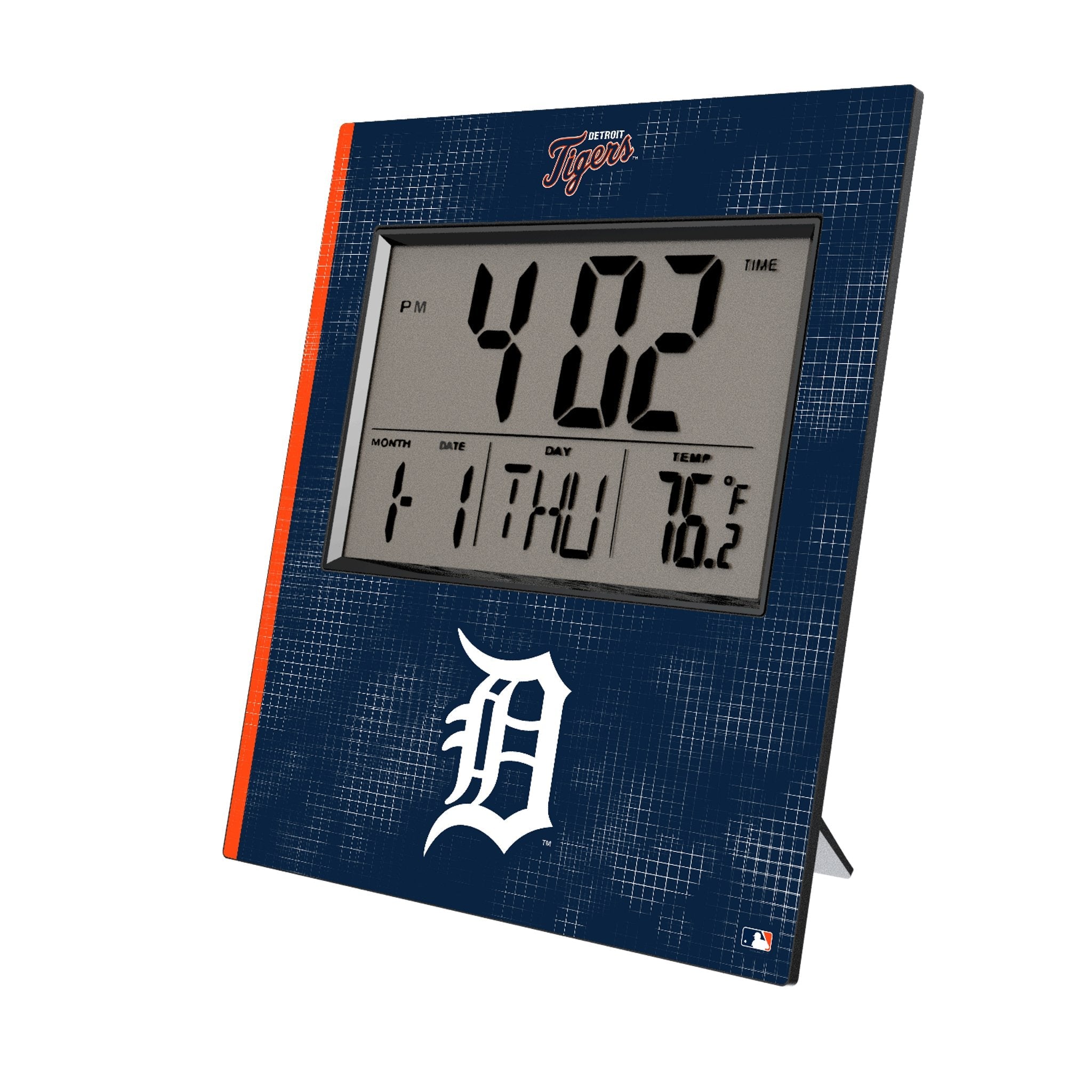 Detroit Tigers Hatch Wall Clock - Sports Gifts, Sports Memorabilia, Sports Collectibles, Fan Shop