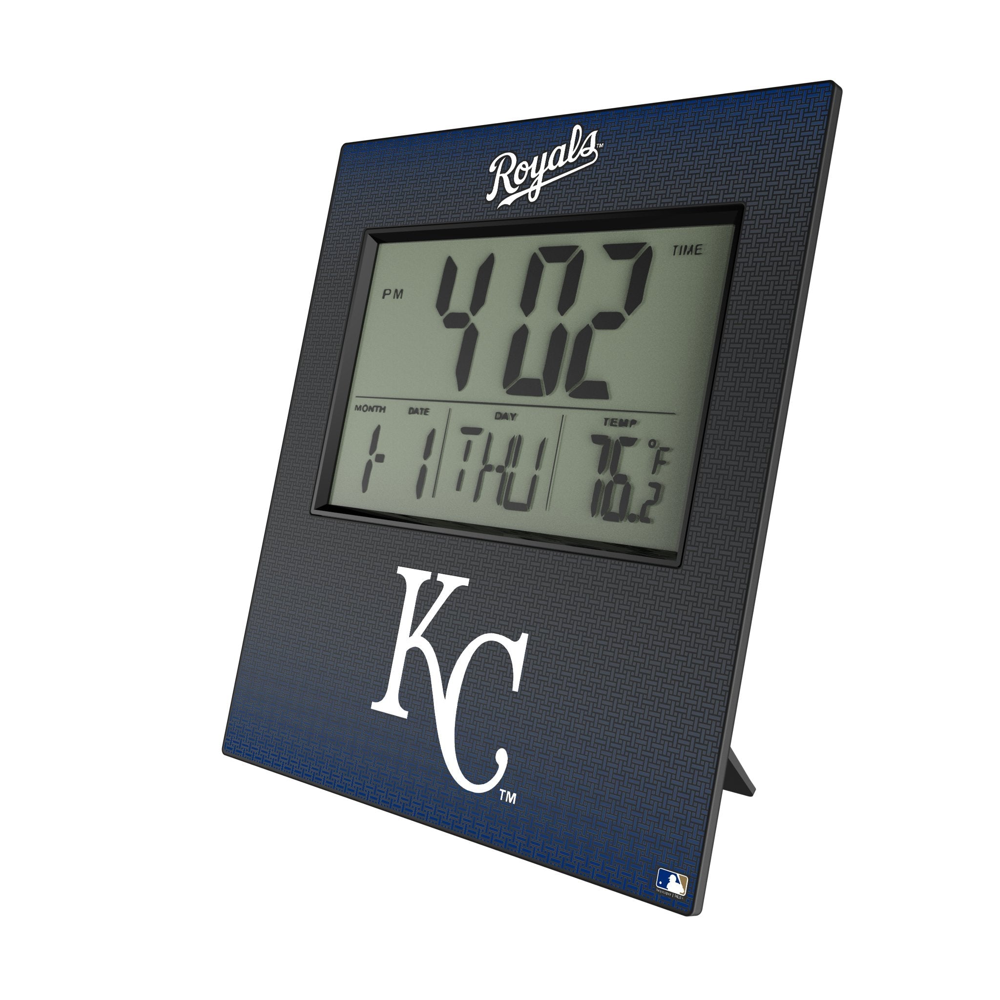 Kansas City Royals Linen Wall Clock - Sports Gifts, Sports Memorabilia, Sports Collectibles, Fan Shop