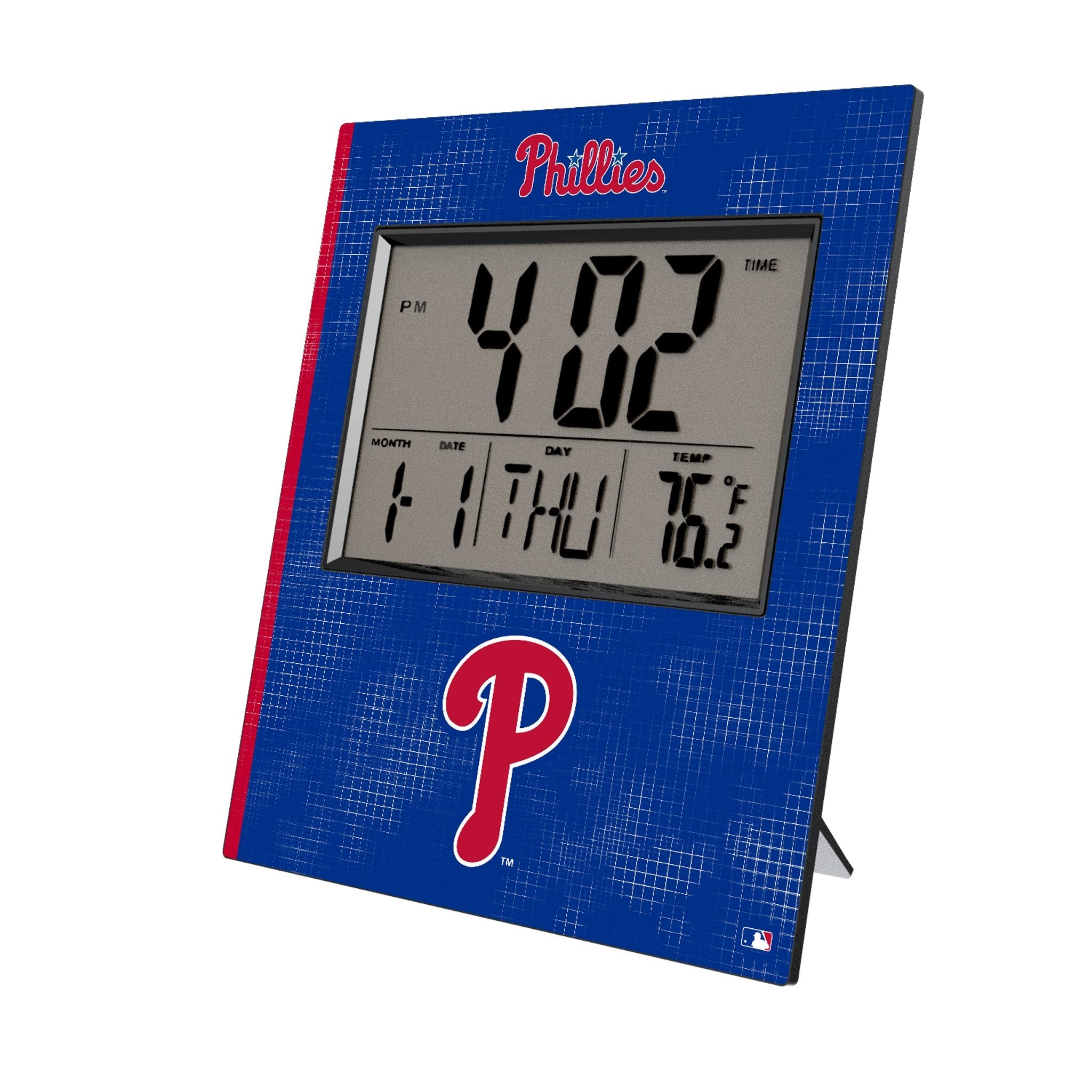 Philadelphia Phillies Hatch Wall Clock - Sports Gifts, Sports Memorabilia, Sports Collectibles, Fan Shop