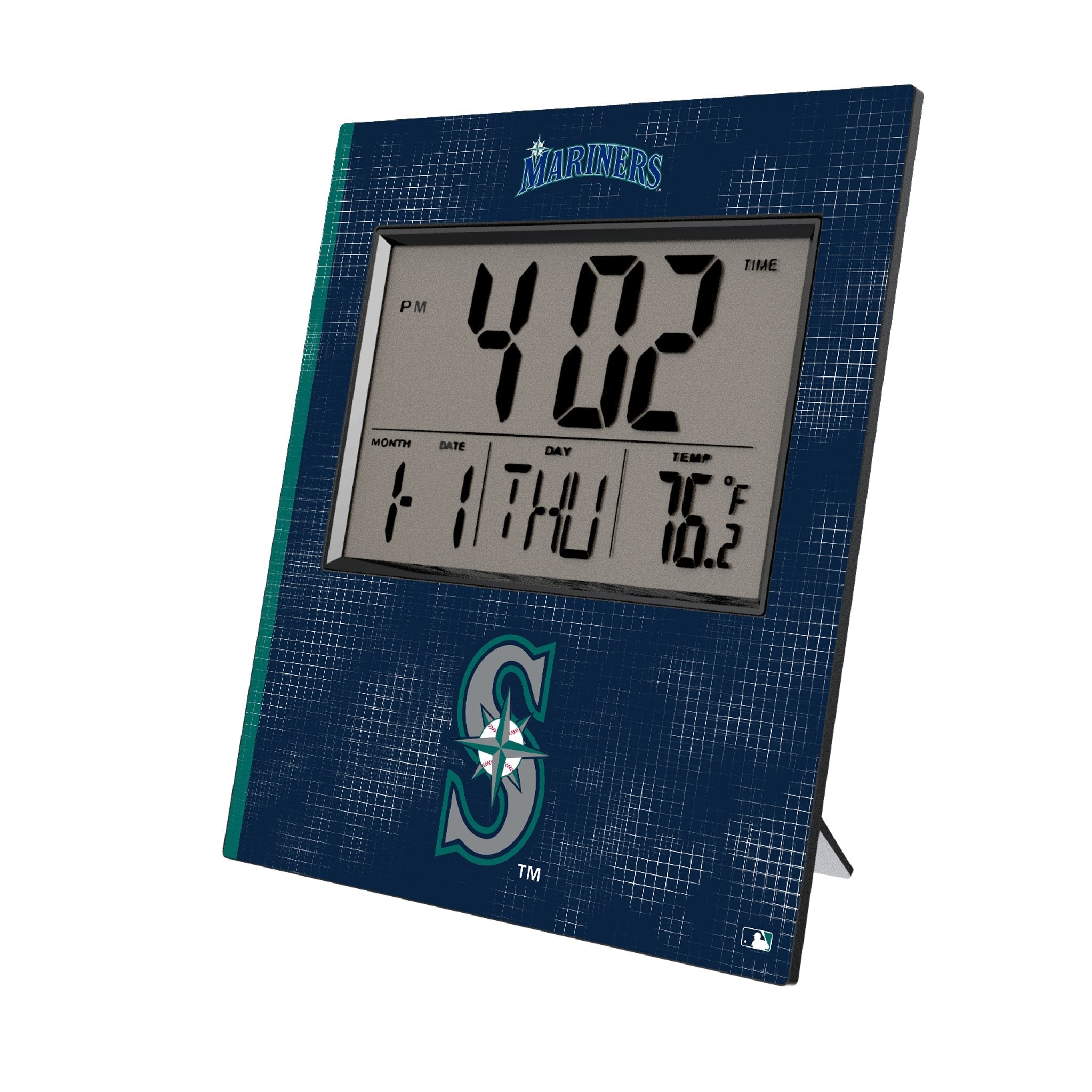 Seattle Mariners Hatch Wall Clock - Sports Gifts, Sports Memorabilia, Sports Collectibles, Fan Shop