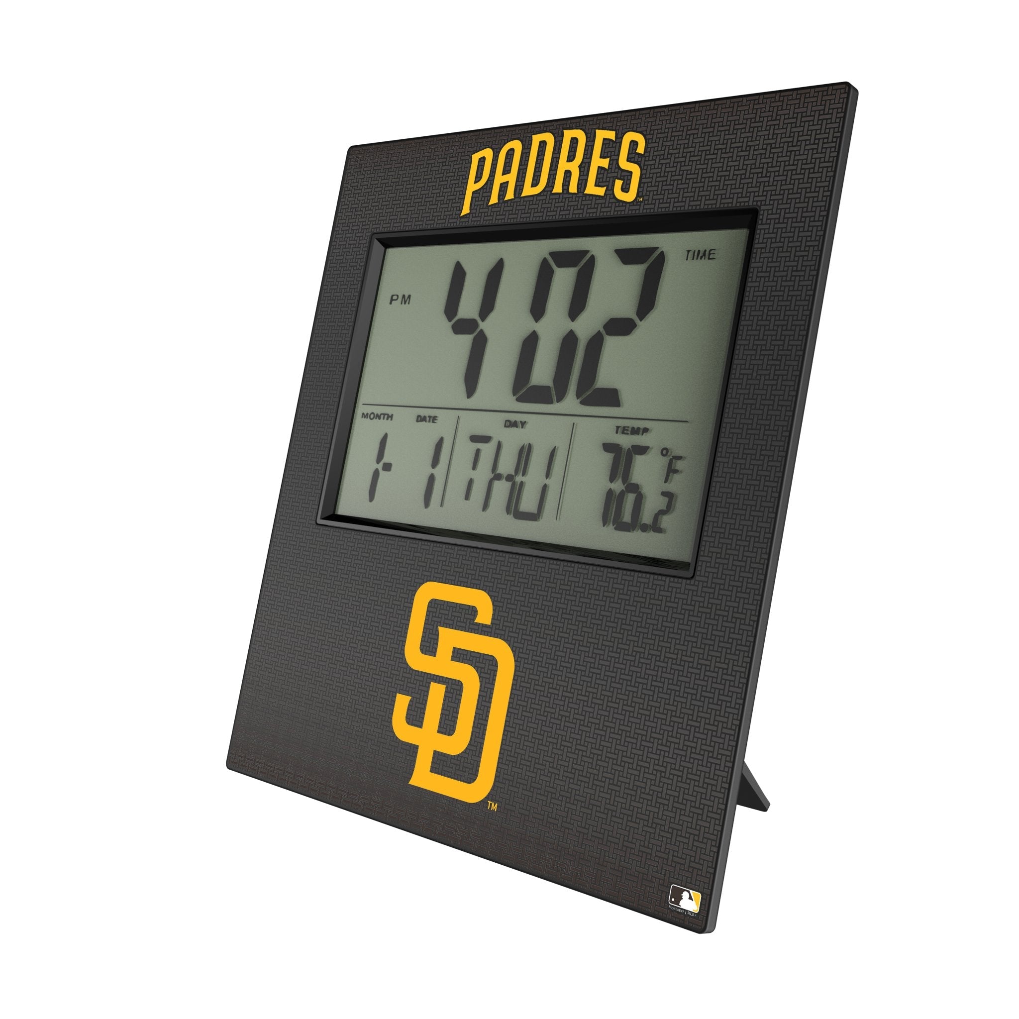 San Diego Padres Linen Wall Clock - Sports Gifts, Sports Memorabilia, Sports Collectibles, Fan Shop
