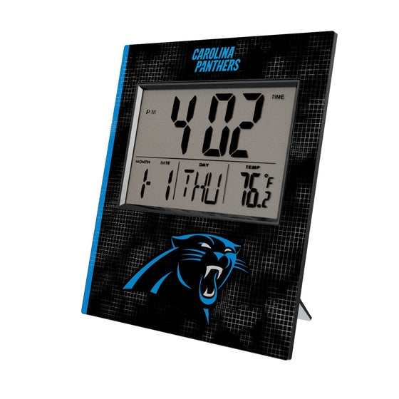 Carolina Panthers Hatch Wall Clock - Sports Gifts, Sports Memorabilia, Sports Collectibles, Fan Shop