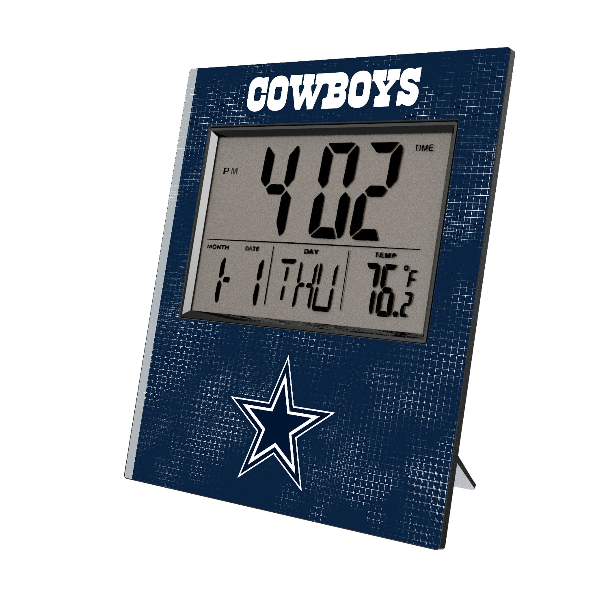 Dallas Cowboys Hatch Wall Clock - Sports Gifts, Sports Memorabilia, Sports Collectibles, Fan Shop