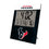Houston Texans Color Block Wall Clock - Sports Gifts, Sports Memorabilia, Sports Collectibles, Fan Shop