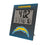 Los Angeles Chargers Linen Wall Clock - Sports Gifts, Sports Memorabilia, Sports Collectibles, Fan Shop