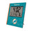 Miami Dolphins Hatch Wall Clock - Sports Gifts, Sports Memorabilia, Sports Collectibles, Fan Shop