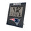 New England Patriots Linen Wall Clock - Sports Gifts, Sports Memorabilia, Sports Collectibles, Fan Shop