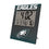 Philadelphia Eagles Linen Wall Clock - Sports Gifts, Sports Memorabilia, Sports Collectibles, Fan Shop